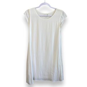 Aritizia Wilfed Free - Cream Smock Dress - Size XXS